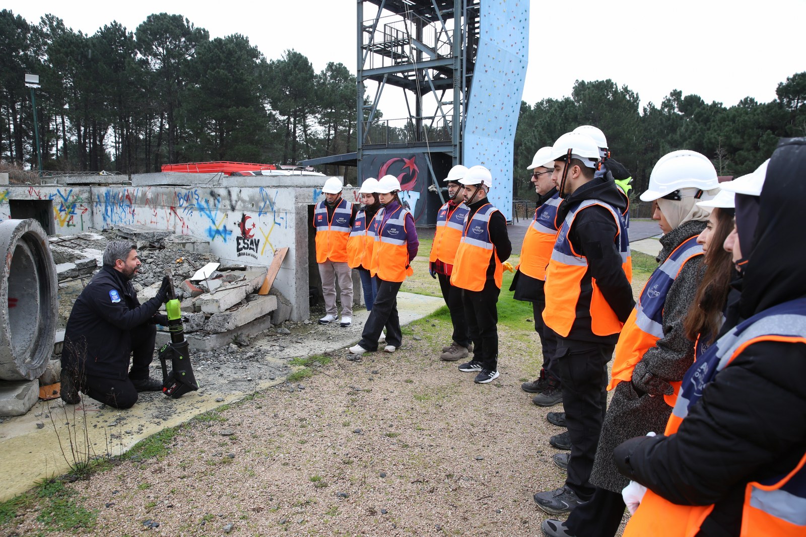 Eyüpsultan'da, AFAD Gönüllülerine Uygulamalı Eğitim