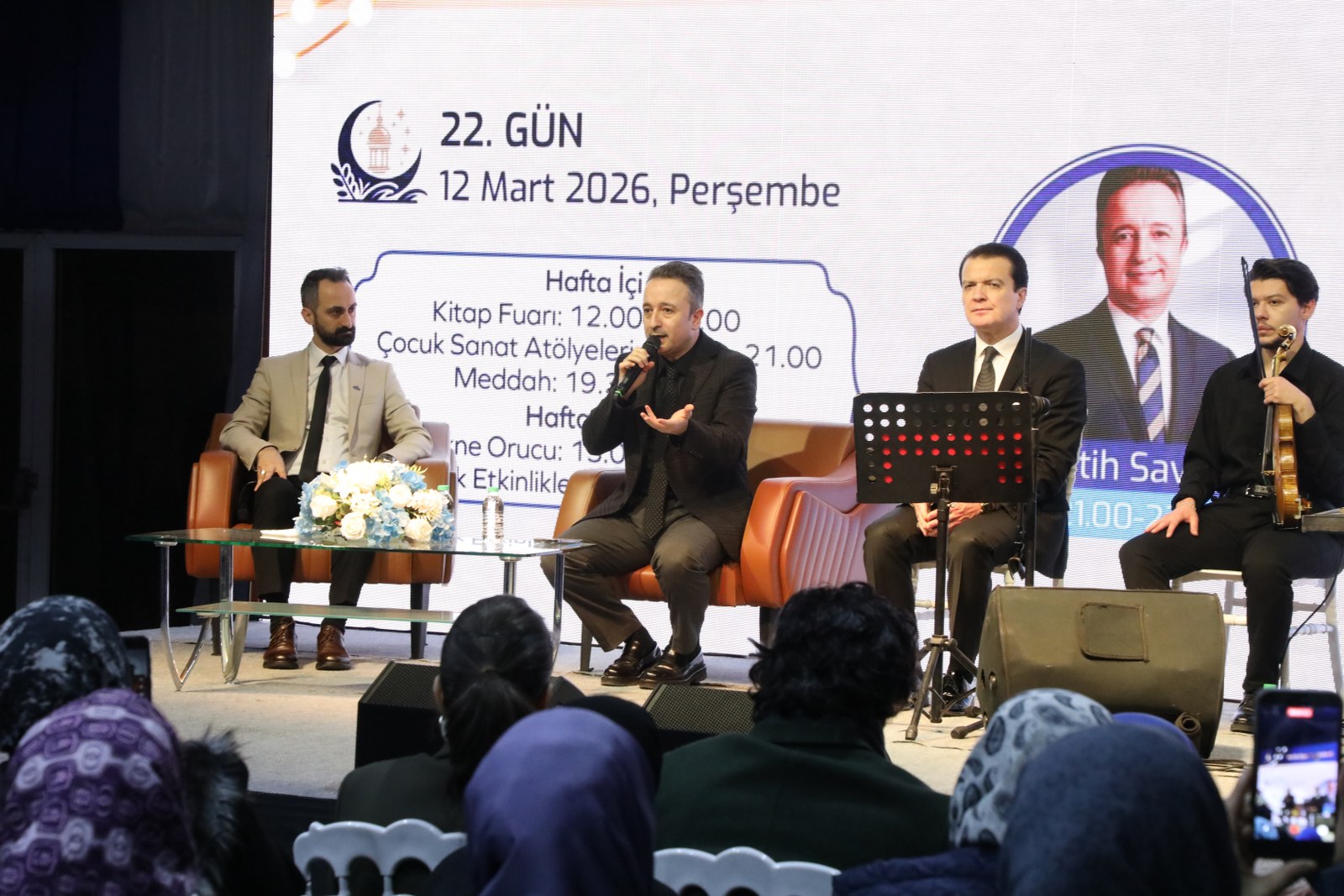 Eyüpsultan'da Fatih Savaş ile huzur dolu sohbet programı