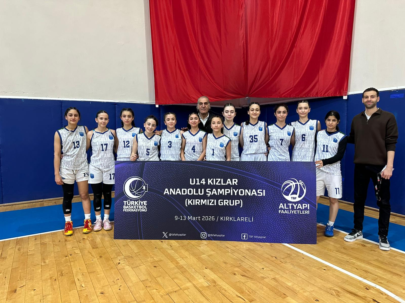 Namağlup Şampiyon: U14 Kız Basketbol Takımımız Türkiye Şampiyonasında