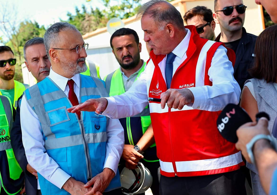 Eyüpsultan İçme Suyu Deposu ve Terfi Merkezi Projesi hızla yükseliyor Eyüpsultan İçme Suyu Deposu ve Terfi Merkezi Projesi hızla yükseliyor
