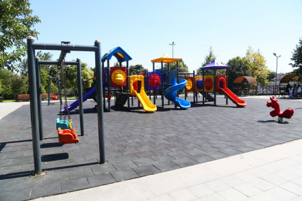 Eyüpsultan'da park ve yeşil alan çalışmaları devam ediyor