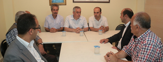 Başkan'dan Dernek Ziyareti Başkan'dan Dernek Ziyareti