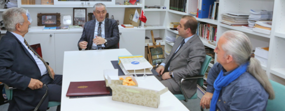Eyüp Musiki Vakfı'na Ziyaret Eyüp Musiki Vakfı'na Ziyaret