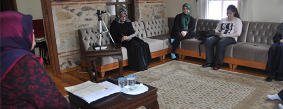 Afife Hatun'da “Sükut Vakti Edebiyat” Söyleşileri… Afife Hatun'da “Sükut Vakti Edebiyat” Söyleşileri…