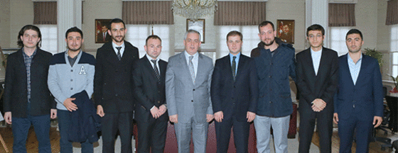 Giresun Federasyonu Gençlik Kolları Ziyareti Giresun Federasyonu Gençlik Kolları Ziyareti