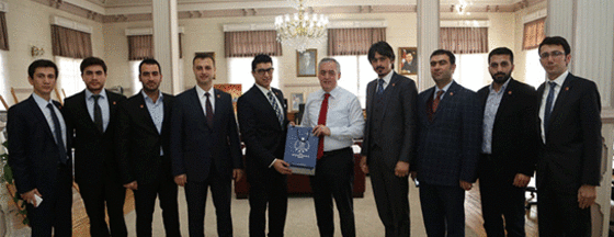 GENÇ TÜMSİAD'dan Ziyaret GENÇ TÜMSİAD'dan Ziyaret