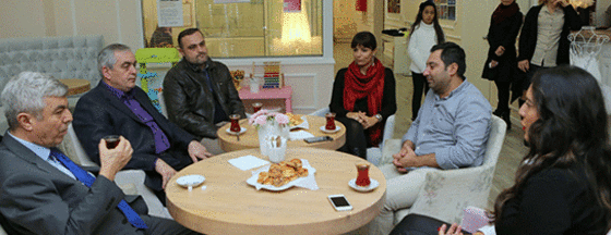 Tan Sağtürk Bale ve Dans Akademisi'ne Ziyaret Tan Sağtürk Bale ve Dans Akademisi'ne Ziyaret