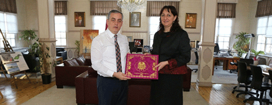 Darülaceze Başkanı'ndan Ziyaret Darülaceze Başkanı'ndan Ziyaret