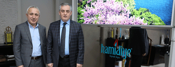 Hamidiye Genel Müdürü'ne Ziyaret Hamidiye Genel Müdürü'ne Ziyaret