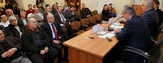 İki Başkan Çarşamba Sohbetinde Buluştu İki Başkan Çarşamba Sohbetinde Buluştu
