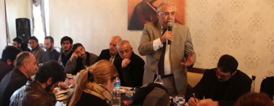 “Maddeye Değil, Manaya Bağlı Bir Gençlik” Çalıştayı “Maddeye Değil, Manaya Bağlı Bir Gençlik” Çalıştayı