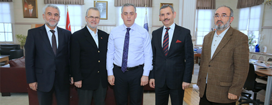 Dostluk Derneği, Başkan Aydın'ı Ziyaret Etti Dostluk Derneği, Başkan Aydın'ı Ziyaret Etti