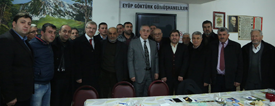 Başkan Aydın, Göktürk'te vatandaşı dinledi Başkan Aydın, Göktürk'te vatandaşı dinledi