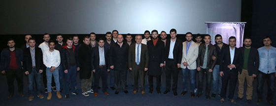 Başkan Aydın, ‘Kod Adı K.O.Z.' Filmini İzledi Başkan Aydın, ‘Kod Adı K.O.Z.' Filmini İzledi