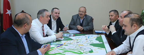 Göktürk'te Trafik ve Yol Sorunu Masaya Yatırıldı Göktürk'te Trafik ve Yol Sorunu Masaya Yatırıldı