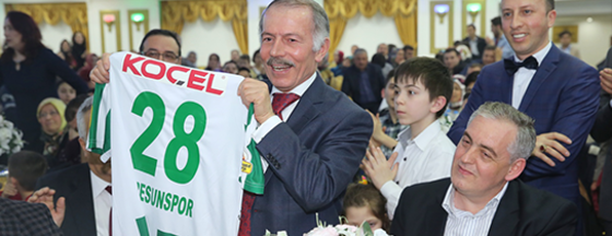 Başkan Aydın Karabulduklularla Biraraya Geldi Başkan Aydın Karabulduklularla Biraraya Geldi