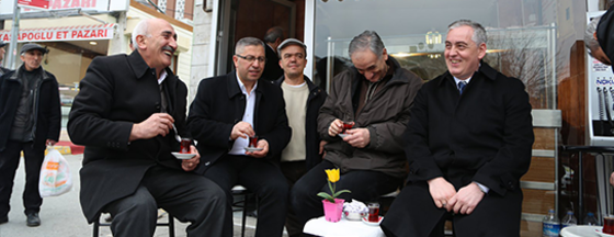 Başkan Aydın Alibeyköy Ve Çırçır Esnafını Ziyaret Etti Başkan Aydın Alibeyköy Ve Çırçır Esnafını Ziyaret Etti