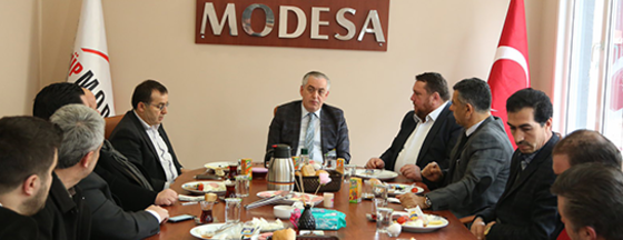 Başkan Aydın MODESA esnafını ziyaret etti Başkan Aydın MODESA esnafını ziyaret etti