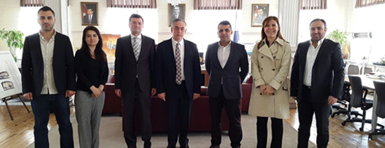 Başkan Aydın, İstanbul Ağaç A.Ş. Genel Müdürü'nü Makamında Ağırladı Başkan Aydın, İstanbul Ağaç A.Ş. Genel Müdürü'nü Makamında Ağırladı