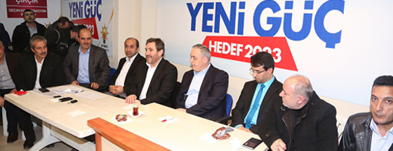 Başkan Aydın Sandık Başkanları Toplantısına Katıldı Başkan Aydın Sandık Başkanları Toplantısına Katıldı