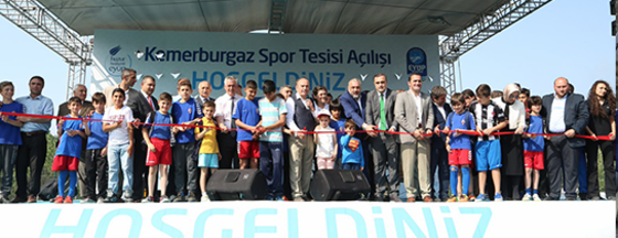 Kemerburgaz Spor Tesisi Dualarla Açıldı Kemerburgaz Spor Tesisi Dualarla Açıldı
