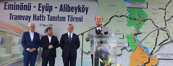 Alibeyköy'e Tramvay Müjdesi Alibeyköy'e Tramvay Müjdesi