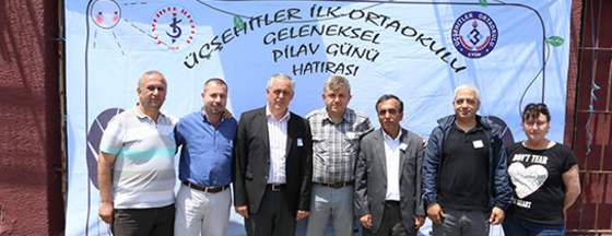 Başkan Aydın Okulların Pilav ve Pide Günlerine Katıldı Başkan Aydın Okulların Pilav ve Pide Günlerine Katıldı