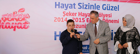 Özel Çocuklar Karne Sevincini Yaşadı Özel Çocuklar Karne Sevincini Yaşadı