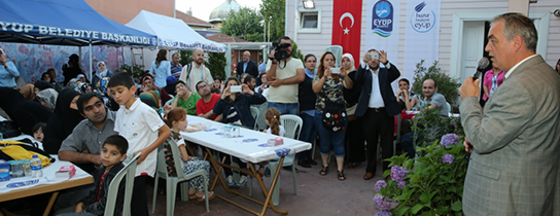 Başkan Aydın Şeker Hayat İftarına Katıldı Başkan Aydın Şeker Hayat İftarına Katıldı