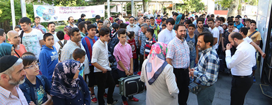 Yaz Gençlik Kampı Neşe İçinde Başladı Yaz Gençlik Kampı Neşe İçinde Başladı