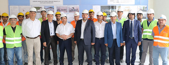 İSKİ Hizmet Binası Hızla Yükseliyor İSKİ Hizmet Binası Hızla Yükseliyor
