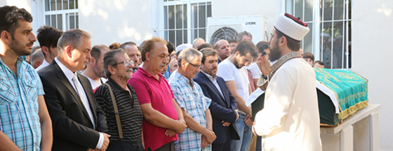 Başkan Aydın, Deniz Ailesini Acı Günde Yalnız Bırakmadı Başkan Aydın, Deniz Ailesini Acı Günde Yalnız Bırakmadı