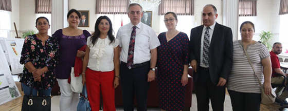 Okul Müdüründen Nezaket Ziyareti Okul Müdüründen Nezaket Ziyareti