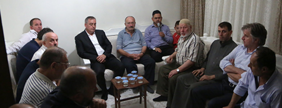Yıldırım Ailesine Taziye Ziyareti Yıldırım Ailesine Taziye Ziyareti