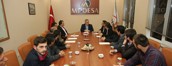 MODESA Esnafından Başkan Aydın'a Teşekkür MODESA Esnafından Başkan Aydın'a Teşekkür