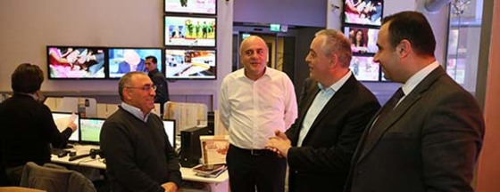 NTV'de Sıcak Karşılama NTV'de Sıcak Karşılama