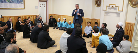 İmam Hatip Ortaokulu'nda Mescit Sevinci İmam Hatip Ortaokulu'nda Mescit Sevinci