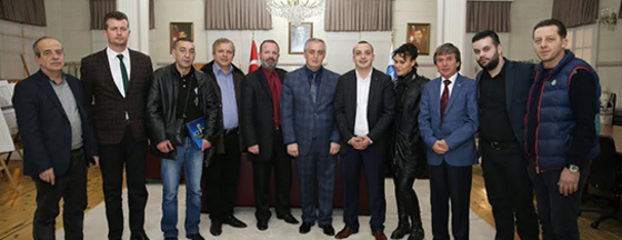 Balkanlı Dernek Yöneticilerinden Ziyaret Balkanlı Dernek Yöneticilerinden Ziyaret