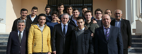Başkan Aydın Ziyaretlere Devam Ediyor Başkan Aydın Ziyaretlere Devam Ediyor