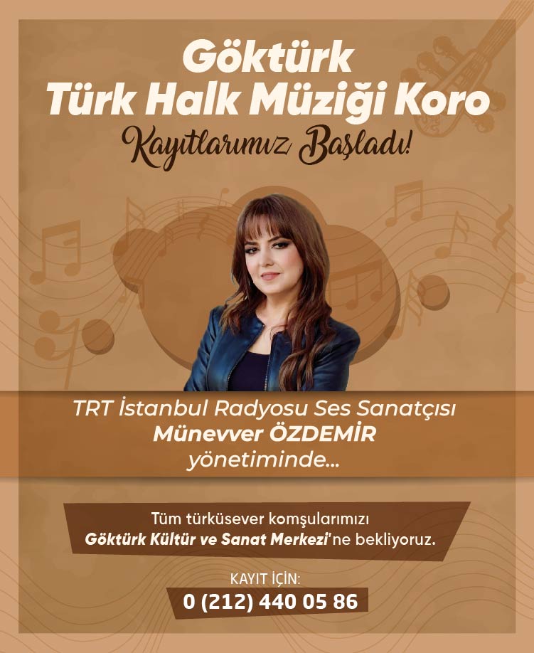 Göktürk Türk Halk Müziği Koro Kayıtlarımız Başlamıştır