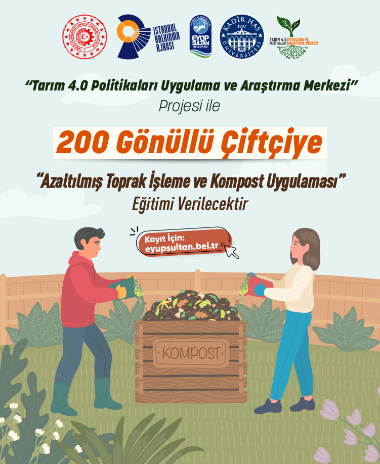 Azaltılmış Toprak İşleme ve Kompost Uygulaması Eğitimi