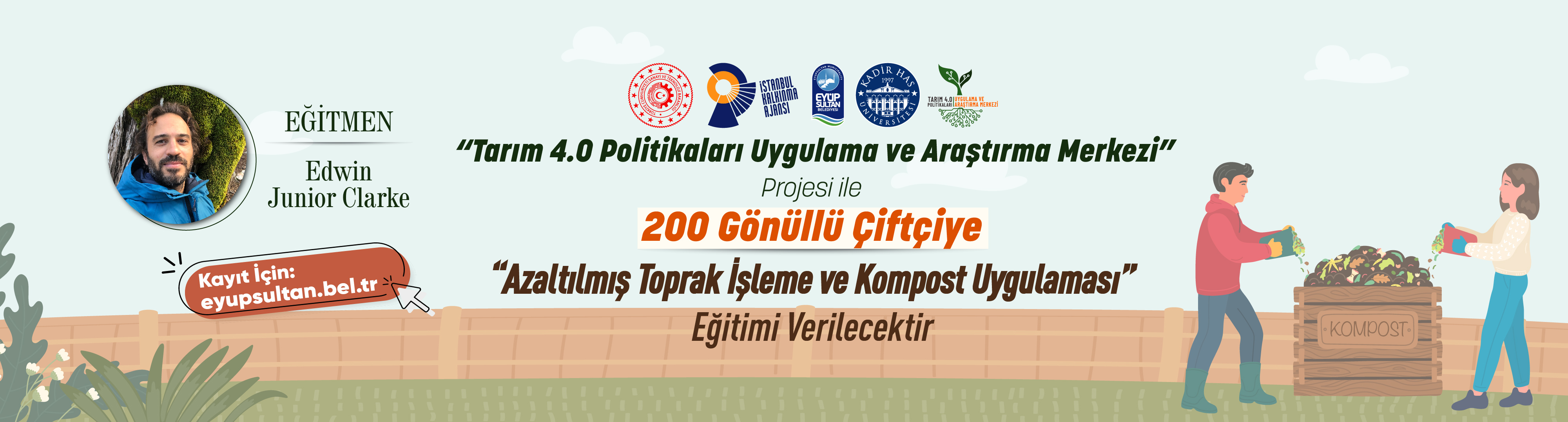 Azaltılmış Toprak İşleme ve Kompost Uygulaması Eğitimi