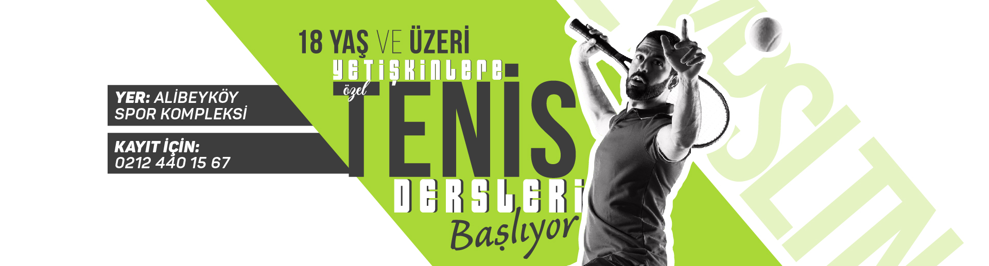 Yetişkin Tenis Dersleri