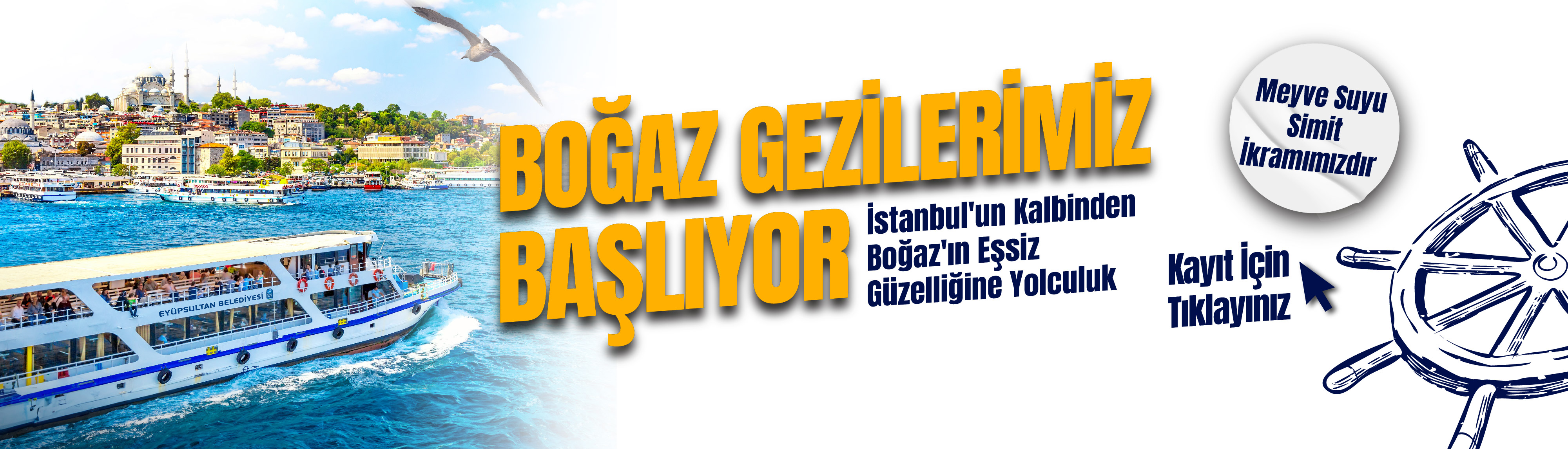 Boğaz Gezilerimiz Başlıyor