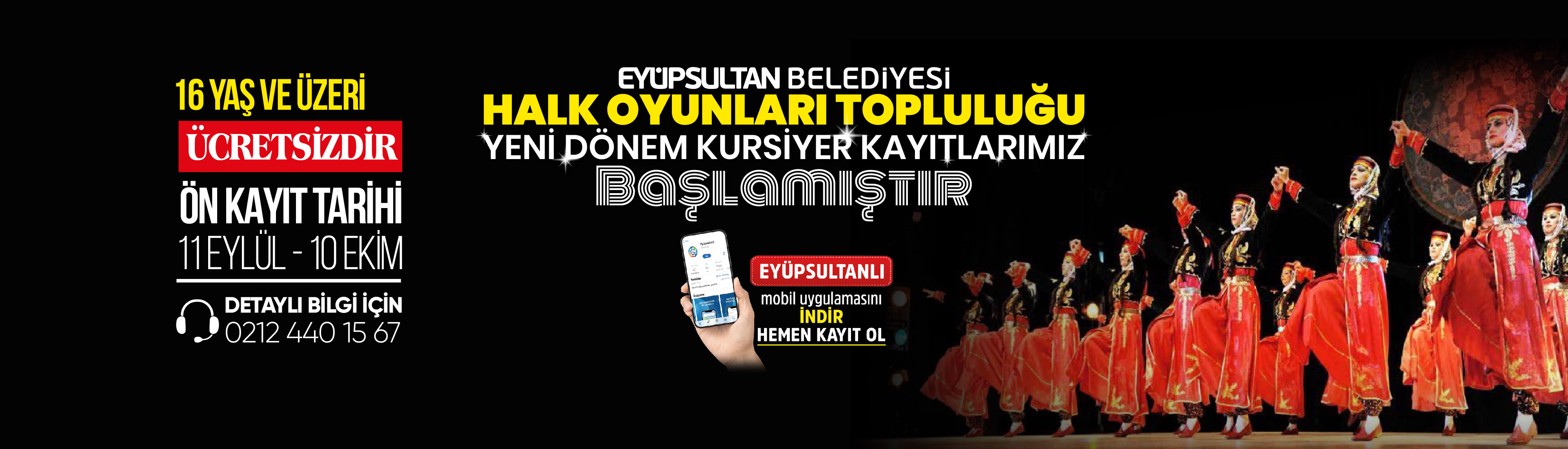 Halk Oyunları Topluluğu Yeni Dönem Kayıtları
