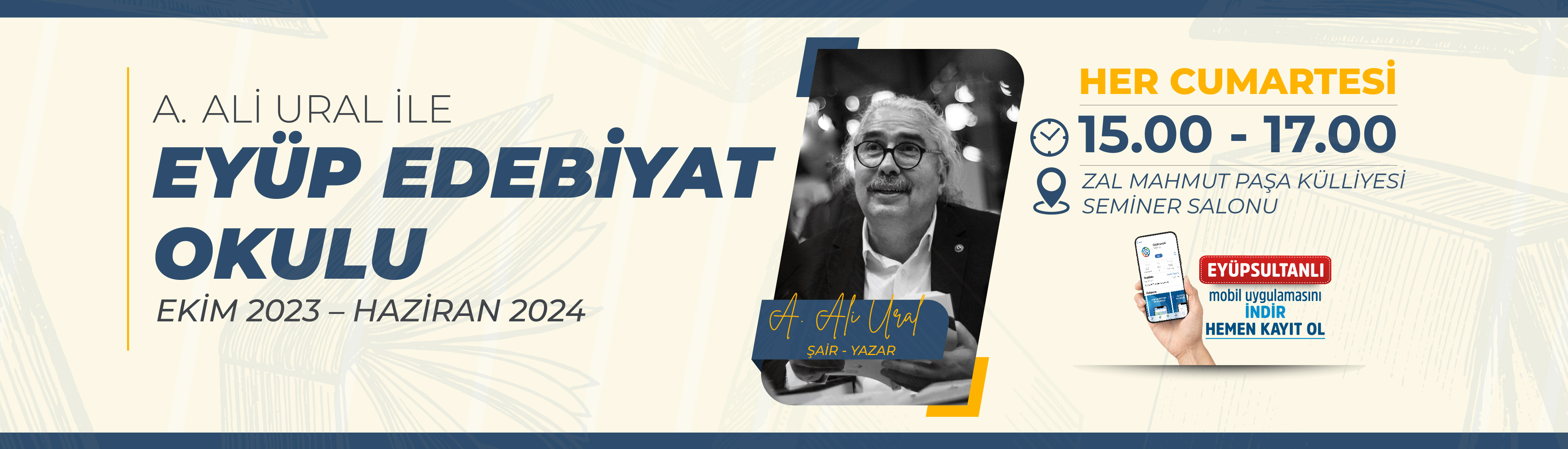 Edebiyat Okulu Başvuruları Başladı