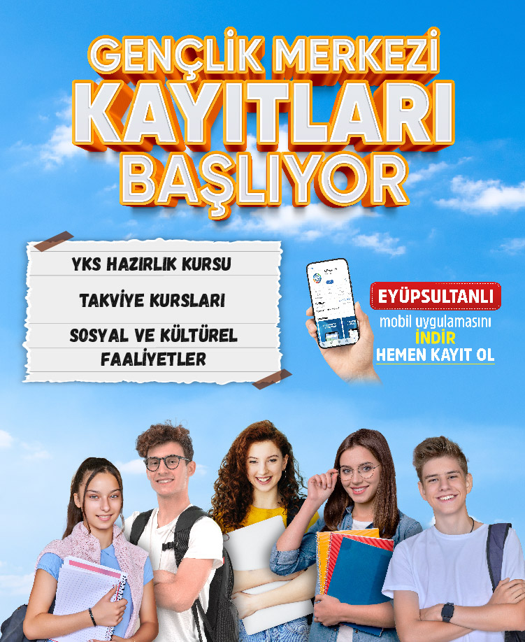 Gençlik Merkezi Kayıtları Başlıyor