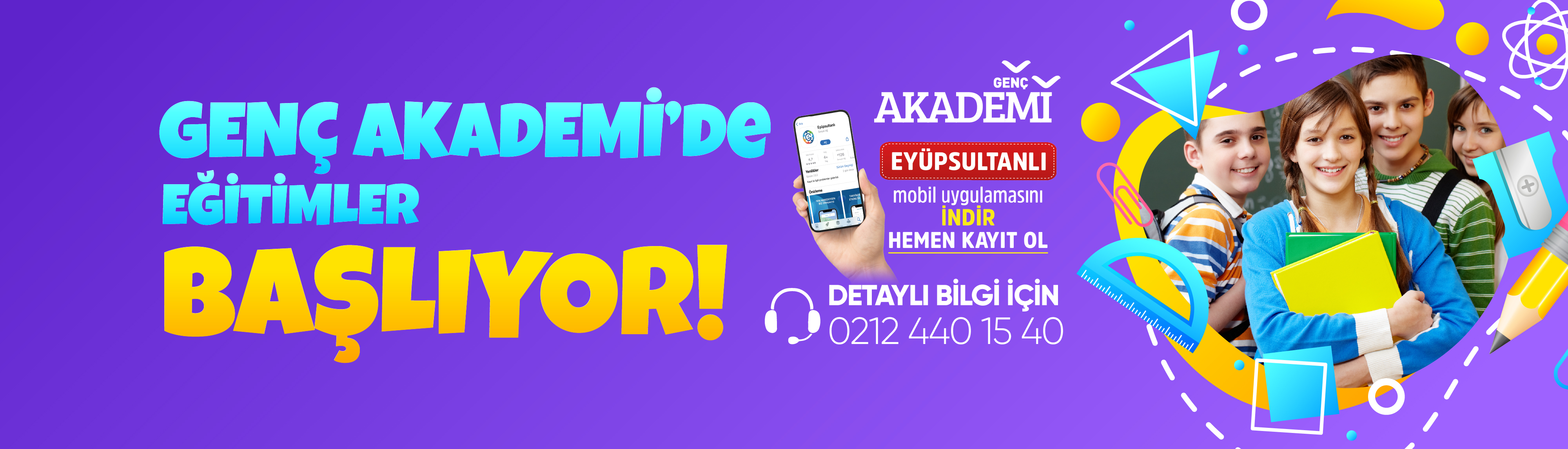 Genç Sanat Akademi Eğitimler Başlıyor