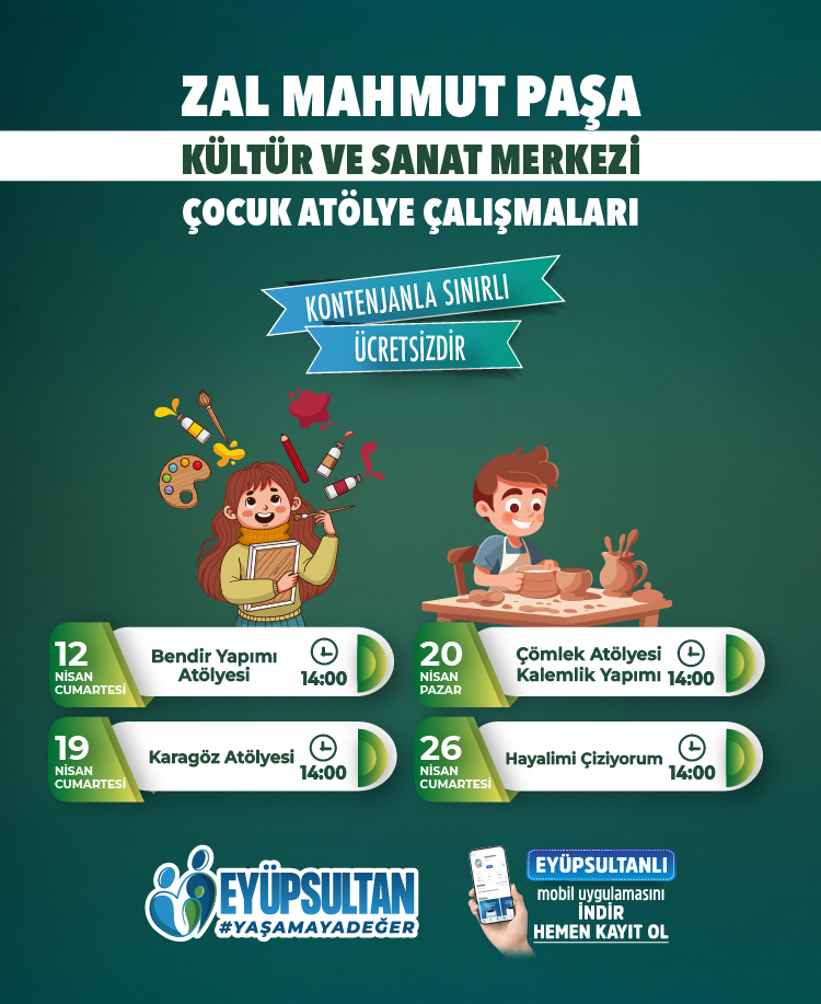 Zal Mahmut Paşa Kültür ve Sanat Merkezi Atölyeleri - Çocuk