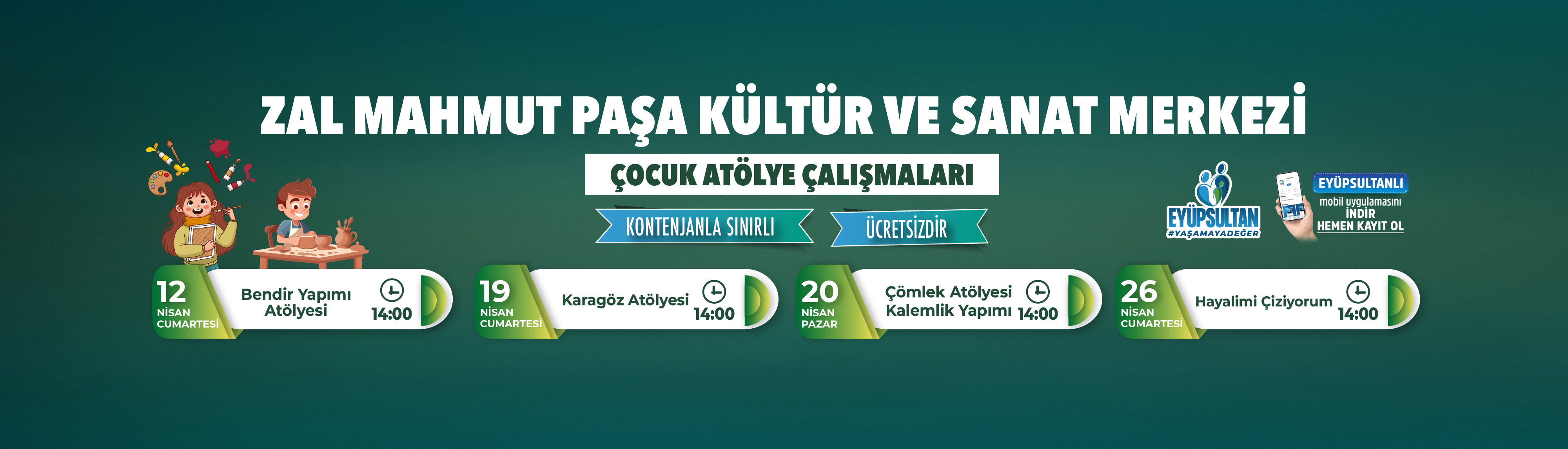 Zal Mahmut Paşa Kültür ve Sanat Merkezi Atölyeleri - Çocuk